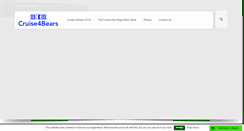 Desktop Screenshot of cruise4bears.com
